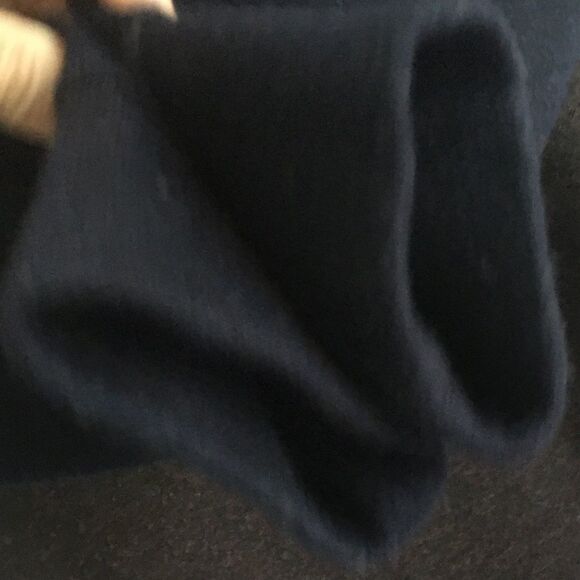 MADEWELL Wool Colorblock Shift Mini Dress Brown Blue S - Picture 8 of 10